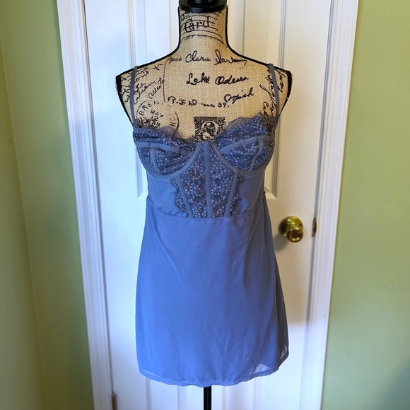 NWT Urban Outfitters Brenna Bustier Mini Corset Dress | Large - Picture 2 of 3